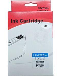 Huismerk Brother LC-427XLC cartridge cyaan