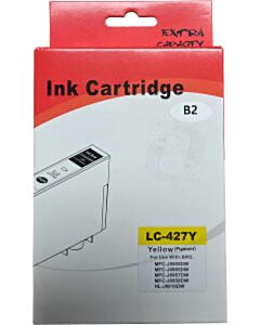 Huismerk Brother LC-427Y cartridge geel