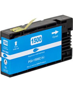 Huismerk Canon PGI-1500XL C cartridge cyaan