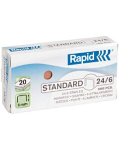 1000 Rapid 24/6 nietjes verkoperd
