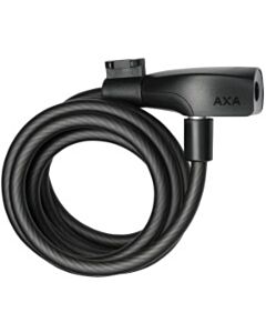AXA Resolute kabelslot zwart 180 cm x 8 mm