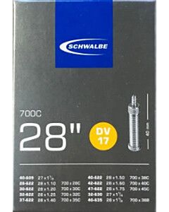 Schwalbe fiets binnenband 28 inch DV 17