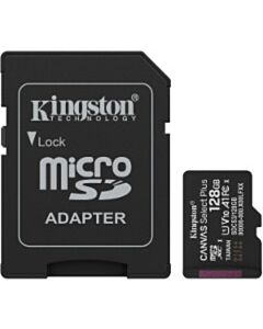 Kingston Canvas Select Plus micro SDXC 128 GB geheugenkaart + adapter