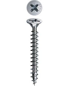 200 Spax schroeven 4,5x35mm voldraad verzonken kop PZ2