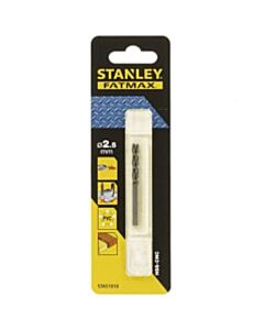Stanley Fatmax metaalboor 2.5 mm (2 stuks) HSS-CNC STA51018