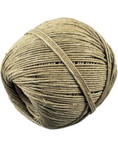 Vlas bindtouw 100 meter 2-draads 100 gram