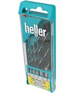 Heller houtspiraalborenset 4,5,6,8,10mm