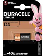Batterij DL123A / CR123A / EL123A van Duracell