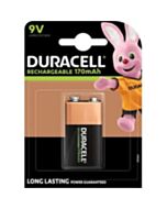 Oplaadbare 9V batterij van Duracell