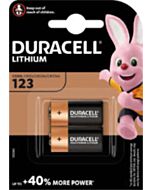 Duracell DL123A / CR123A / EL123A batterijen (2)