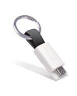 inCharge Micro-USB naar USB kabeltje zwart/wit