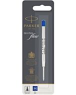 Parker QuinkFlow balpenvulling blauw medium