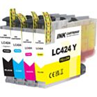 Huismerk Brother LC-424 voordeelset