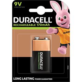 Oplaadbare 9V batterij van Duracell
