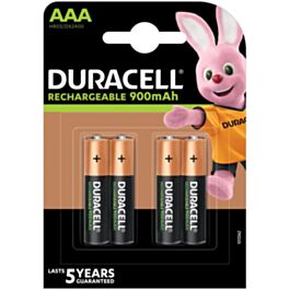 Duracell StayCharged AAA batterijen 900 mAh (4)