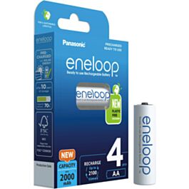 Panasonic Eneloop AA batterijen (4)