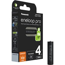 Panasonic Eneloop Pro AAA batterijen (4)