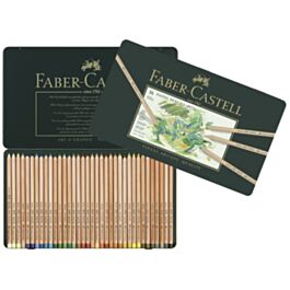 36 PITT pastelpotloden Faber-Castell in metaal etui