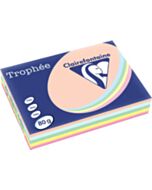 5 Pastelkleuren A4 papier 80g 5x100vel Clairefontaine Trophée