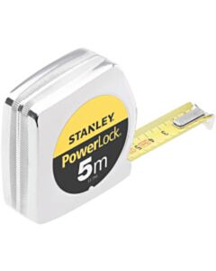 Rolbandmaat 5 meter Stanley PowerLock ABS