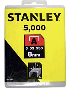 Stanley nietjes 8 mm type A 5000 stuks