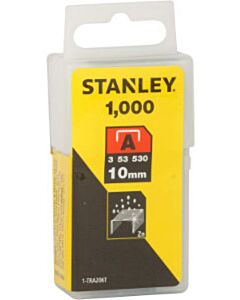 Stanley nietjes 10 mm type A 1000 stuks