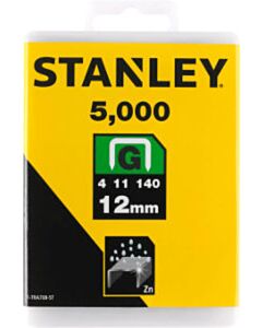 Stanley nietjes 12 mm type G 5000 stuks