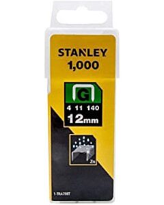 Stanley nietjes 12 mm type G 1000 stuks