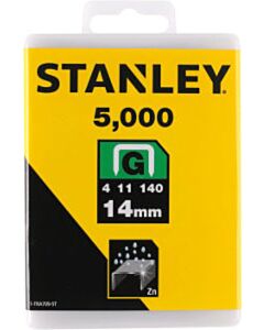 Stanley nietjes 14 mm type G 5000 stuks