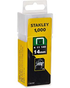 Stanley nietjes 14 mm type G 1000 stuks