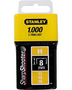 Stanley nietjes 8 mm type H 1000 stuks