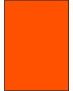 Oranje A4 etiketten 210 x 297 mm (100 vel)