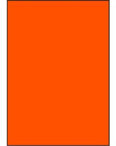 Oranje A4 etiketten 210 x 297 mm (100 vel)