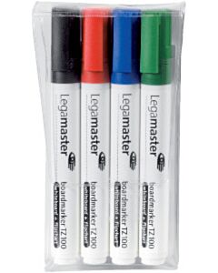 Legamaster whiteboardmarker set 4 stuks