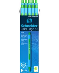 10x Schneider Slider Edge XB balpen groen