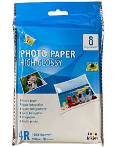 Aigostar fotopapier 10 x 15 glanzend 180 gram 50 vel