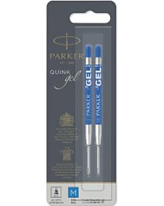 2 Gelpenvullingen Parker Quink blauw medium