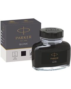 Vulpeninkt Parker Quink zwart permanent 57ml