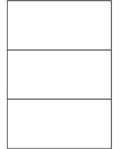 A4 etiketten 210 x 99 mm wit (100 vel)