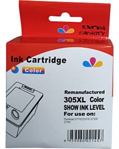 Huismerk HP 305XL cartridge kleur met inktniveau