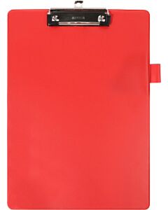 Rood klembord A4 staand met penlus Quantore