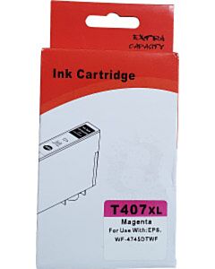 Huismerk Epson 407 cartridge magenta