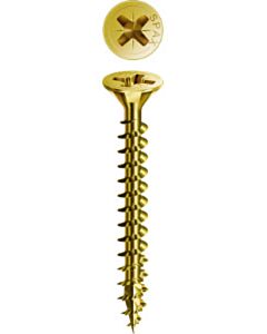 200 Spax Yellox schroeven 4x45mm voldraad PZ2