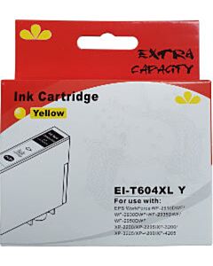 Huismerk Epson 604XL cartridge geel
