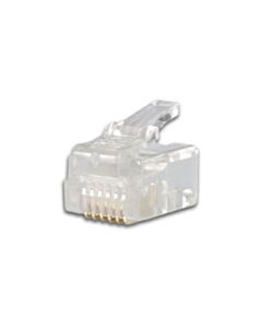 RJ12 (6P6C) plug, 25 stuks