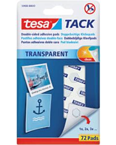 72 Dubbelzijdige kleefpads Tesa Tack transparant