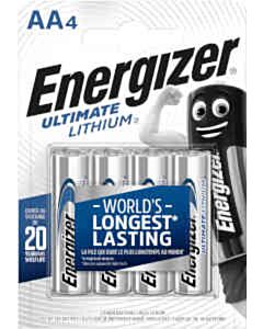 Energizer lithium AA batterijen (4)