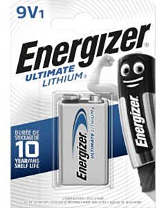 Energizer lithium 9V batterij