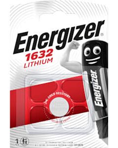 Energizer CR1632 3V lithium batterij