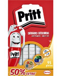 Pritt Poster Buddies kneedbare kleefpads 95 stuks